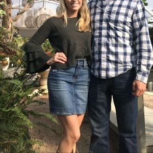 Abercrombie & Fitch Jean Skirt